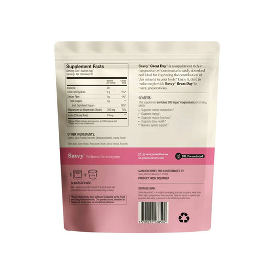 Great Day - Limonada Rosada Savvy 180gr