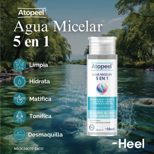 Agua Micelar 5 en 1 Heel