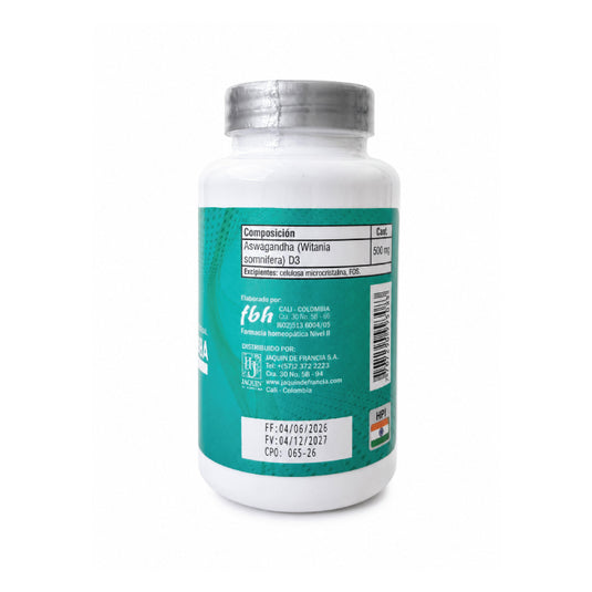 Ashwagandha Jaquin por 60 Cápsulas