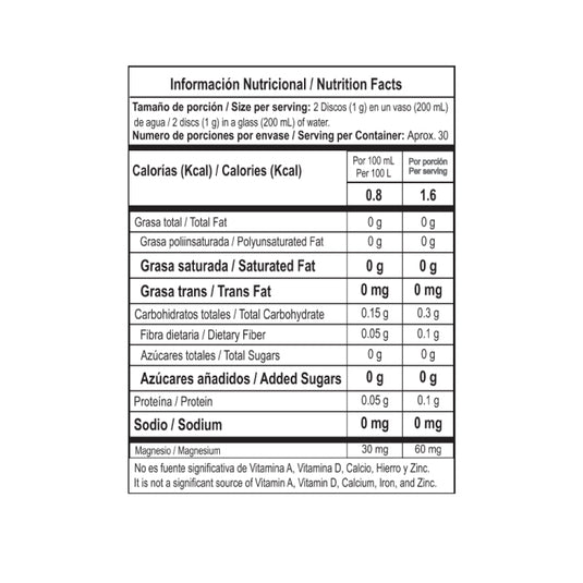 Bisglicinato de Magnesio por 60 Tabletas Masticables Sabor Frutos Rojos Aurora Colombiana