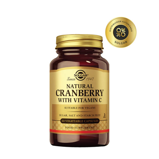 Cranberry + Vitamina C x 60 caps Solgar