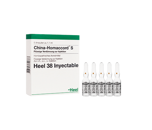 China Homaccord Ampolla Heel. Alpha Homeopáticos