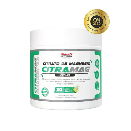 Citramag Citrato de Magnesio + Potasio 300g Allen Nutrition