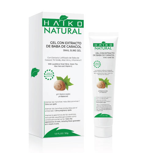 Gel con Extracto de Caracol- 30g | Mejora la Apariencia de Manchas y Cicatrices | Libre de Parabenos - Haiko