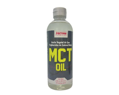 Aceite Vegetal De Coco Triglicéridos De Cadena Media MCT Oil Jarrow Formulas X 591 ML