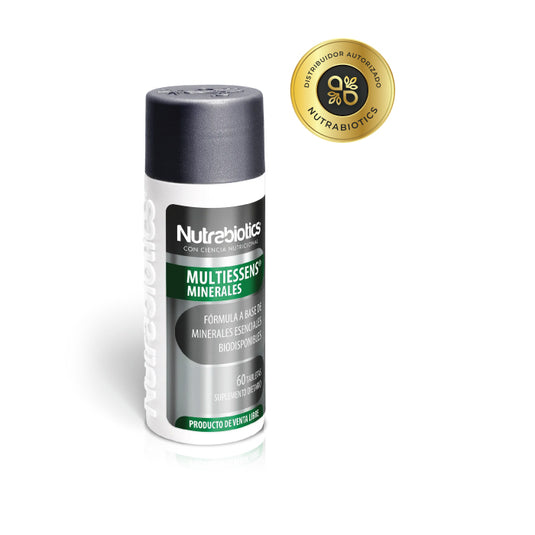 Multiessens Minerales Nutrabiotics 60 Cápsulas