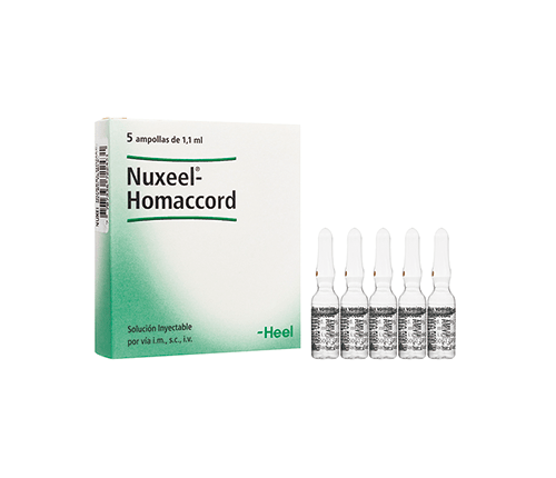 Nuxeel Homaccord Ampolla Heel Alpha Homeopáticos
