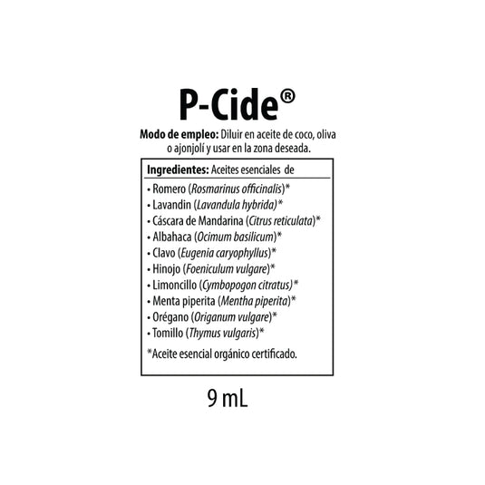 Aceite Esencial P Cide Nutrabiotics 9 ML