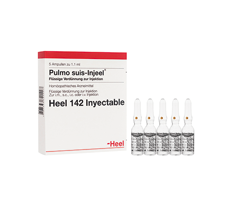 Pulmo Suis-Injeel Ampolla Heel alpha homeopáticos