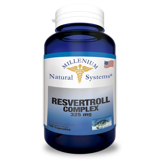 Resvertroll Complex 325 mg Natural Systems 100 cápsulas
