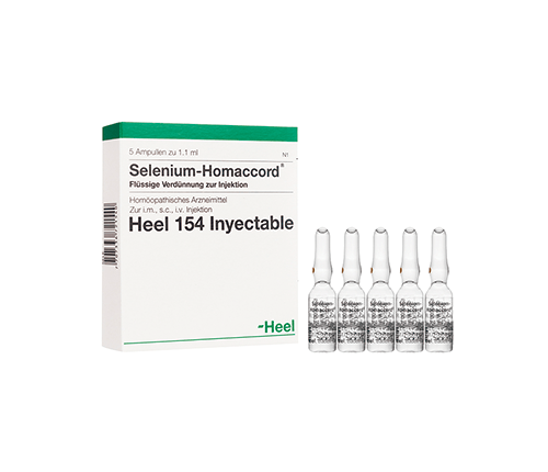 Selenium Homaccord Ampolla Heel | Alpha Homeopáticos