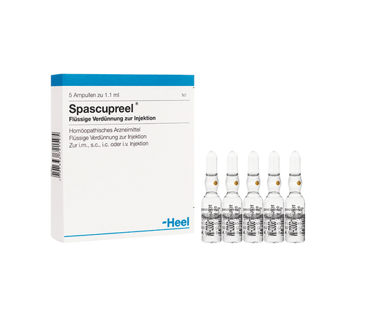 Spascupreel Ampolla Heel. Alpha Homeopáticos