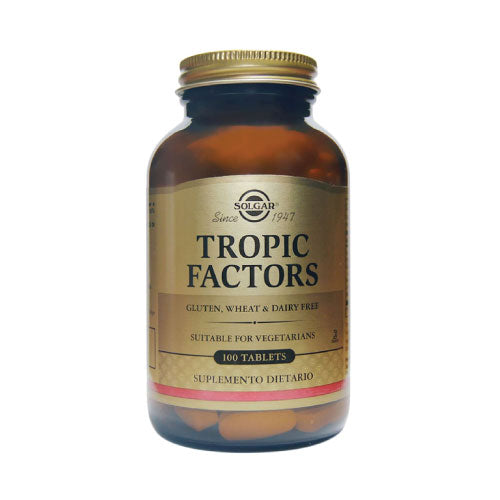 Tropic Factors Vegetarian Form 100 Tabletas Solgar