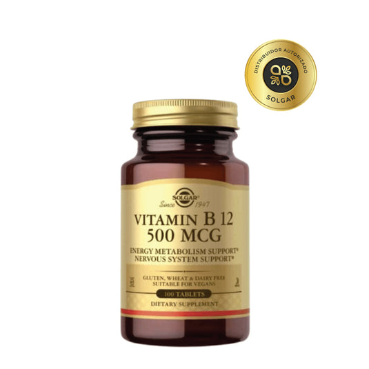 Vitamina B12 500 mcg x 100 tabs Solgar