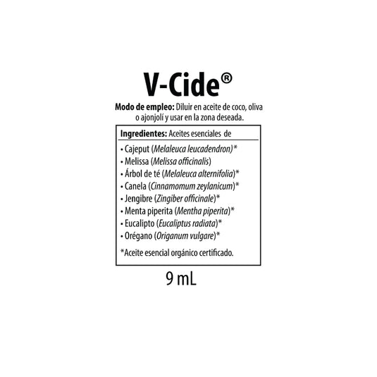 Aceite Esencial V Cide Nutrabiotics 9 ML