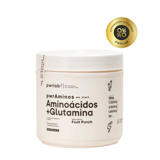 Aminoácidos + Glutamina PwrLab - 30 Servicios