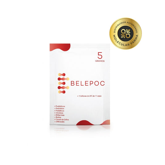 Belepoc Probiótico 30 Sobres | Probióticos + Prebióticos + Postbióticos en Colombia