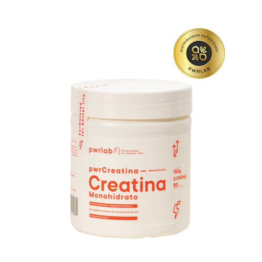 Creatina 150 gr PwrLab - 50 servicios