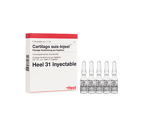 Cartilago Suis-Injeel Ampolla Heel. Alpha Homeopáticos