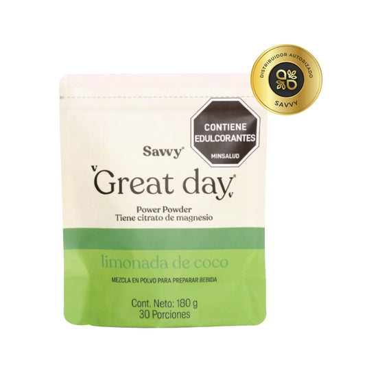 Great Day - Limonada de Coco Savvy 180gr