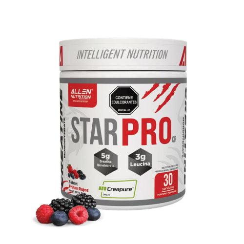 Creatina StarPro Sabor Frutos Rojos Allen Pharma