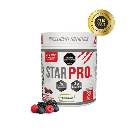 Creatina StarPro Sabor Frutos Rojos Allen Nutrition