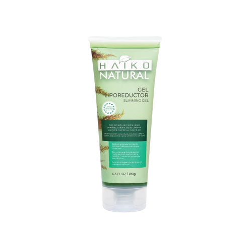 Gel Liporeductor con Extracto de Hiedra, Cafeína y Algas Marinas - 180g | Ayuda a Reducir la Grasa Localizada y la Apariencia de la Celulitis | Libre de Parabenos - Haiko