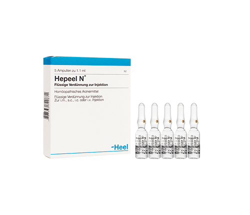 Hepeel Ampolla Heel. Alpha Homeopáticos