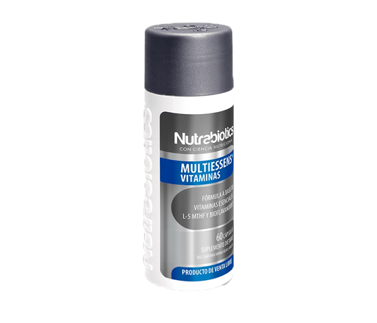 Multiessens Vitaminas Nutrabiotics 60 caps Alpha Homeopáticos