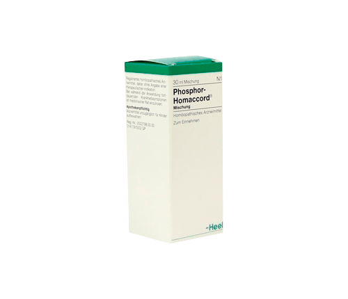 Phosphor Homaccord Gotas Heel alpha homeopáticos