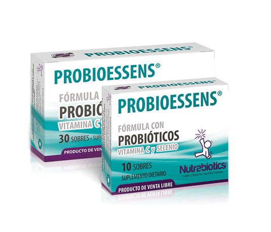 Imagen de ProbioEssens con 10 sobres ricos en probióticos