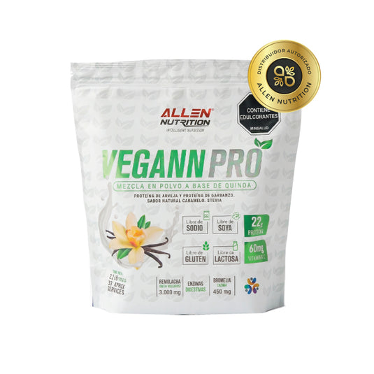 Proteína Vegana Vegann Pro Allen Nutrition 33 Servicios