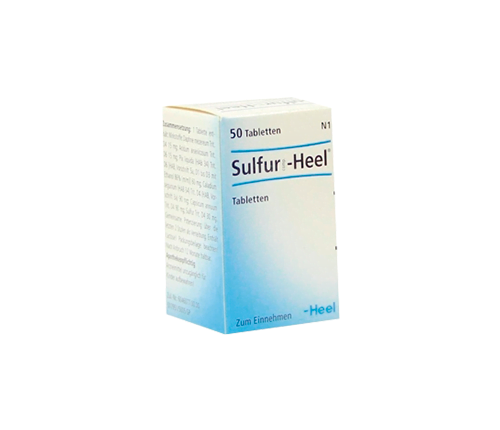 Recarga Tu Vitalidad con Sulfur-Heel Alpha Homeopáticos