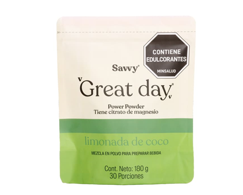 Great Day - Limonada de Coco Savvy 180gr