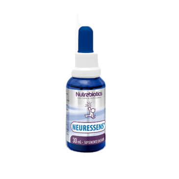 Frasco de Neuressens conteniendo 30ml para salud cerebral y memoria