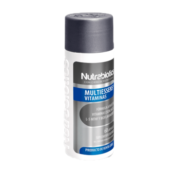 Multiessens Vitaminas Nutrabiotics 60 caps Alpha Homeopáticos