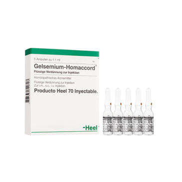 Gelsemium - Homaccord Ampolla Heel. Alpha homeopáticos