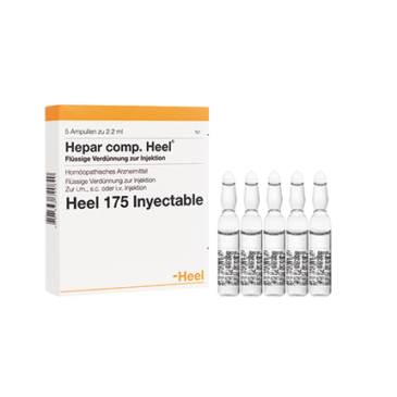 Hepar Compositum Ampolla Heel. Alpha Homeopáticos