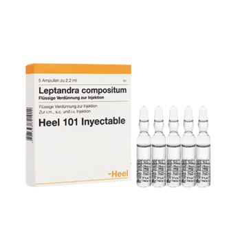 Leptandra Compositum Ampolla Heel. Alpha Homeopáticos