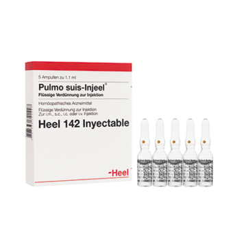 Pulmo Suis-Injeel Ampolla Heel alpha homeopáticos