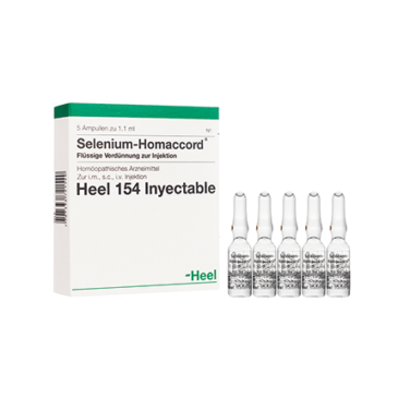Selenium Homaccord Ampolla Heel | Alpha Homeopáticos
