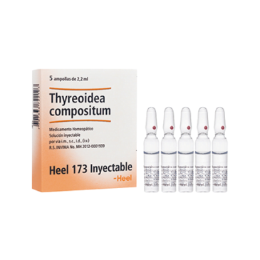 Thyroidea Ampolla Heel: Equilibrio tiroideo natural con Alpha Homeopáticos