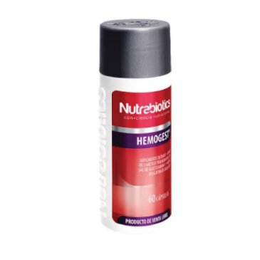 Hemogest Nutrabiotics 60 Cápsulas